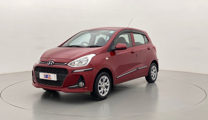 2017 Hyundai Grand i10 SPORTZ 1.2 KAPPA VTVT, Petrol, Manual, 50,583 km, Left Front Diagonal