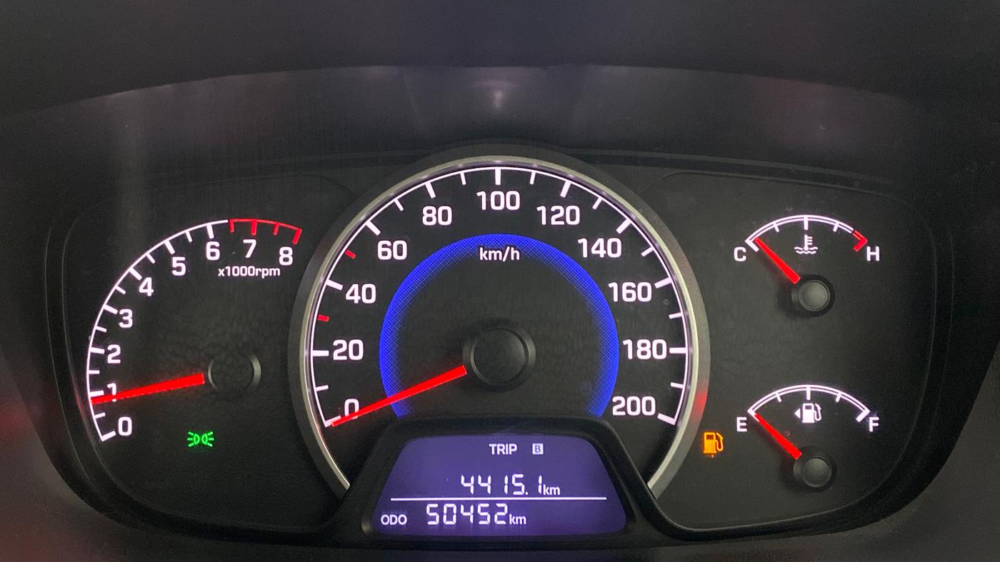 2017 Hyundai Grand i10 SPORTZ 1.2 KAPPA VTVT, Petrol, Manual, 50,583 km, Odometer Image