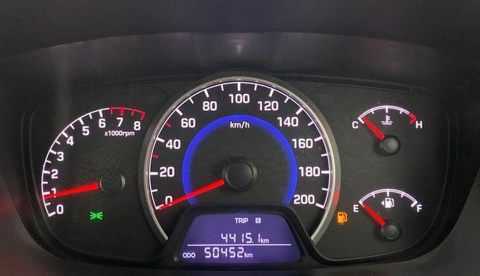 2017 Hyundai Grand i10 SPORTZ 1.2 KAPPA VTVT, Petrol, Manual, 50,583 km, Odometer Image