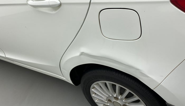 2016 Tata Zest XTA F-TRONIC DIESEL, Diesel, Automatic, 46,163 km, Left quarter panel - Slightly dented