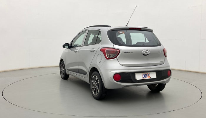 2017 Hyundai Grand i10 SPORTZ (O) AT 1.2 KAPPA VTVT, Petrol, Automatic, 72,376 km, Left Back Diagonal