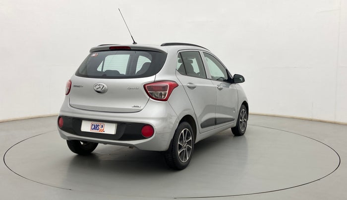 2017 Hyundai Grand i10 SPORTZ (O) AT 1.2 KAPPA VTVT, Petrol, Automatic, 72,376 km, Right Back Diagonal