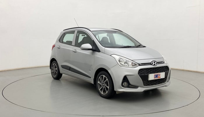 2017 Hyundai Grand i10 SPORTZ (O) AT 1.2 KAPPA VTVT, Petrol, Automatic, 72,376 km, Right Front Diagonal