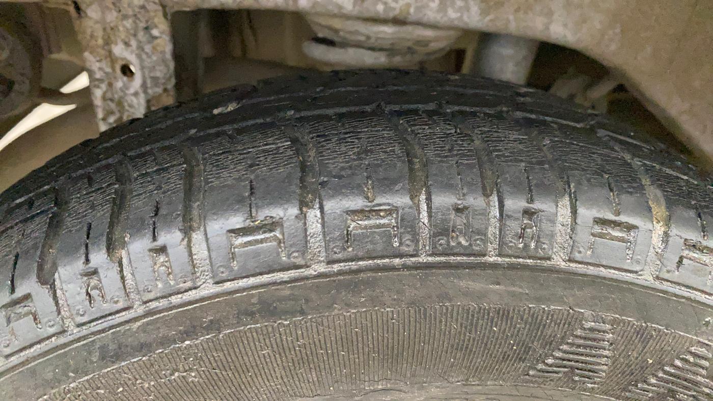 2020 Maruti Alto VXI, Petrol, Manual, 60,970 km, Right Rear Tyre Tread
