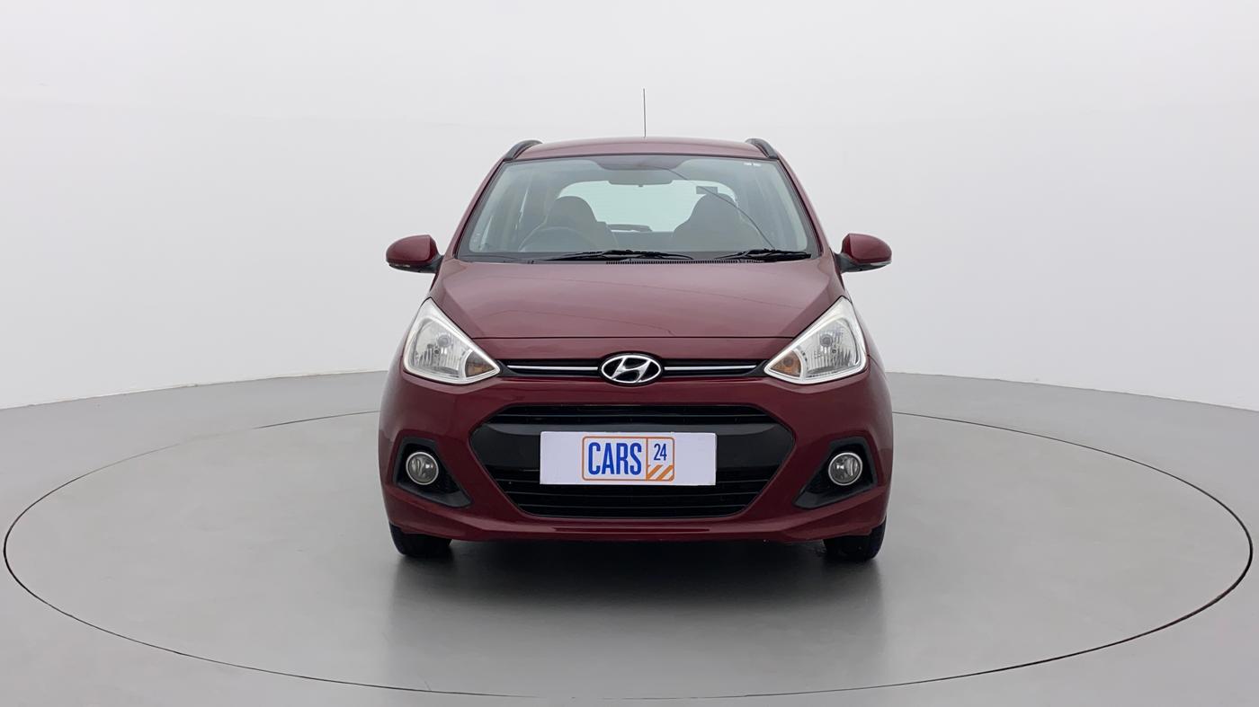2016 Hyundai Grand i10 ASTA (O) 1.2 KAPPA VTVT, Petrol, Manual, 38,193 km, Front
