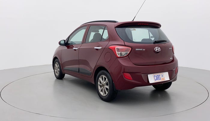 2016 Hyundai Grand i10 ASTA (O) 1.2 KAPPA VTVT, Petrol, Manual, 38,193 km, Left Back Diagonal