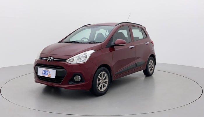 2016 Hyundai Grand i10 ASTA (O) 1.2 KAPPA VTVT, Petrol, Manual, 38,193 km, Left Front Diagonal