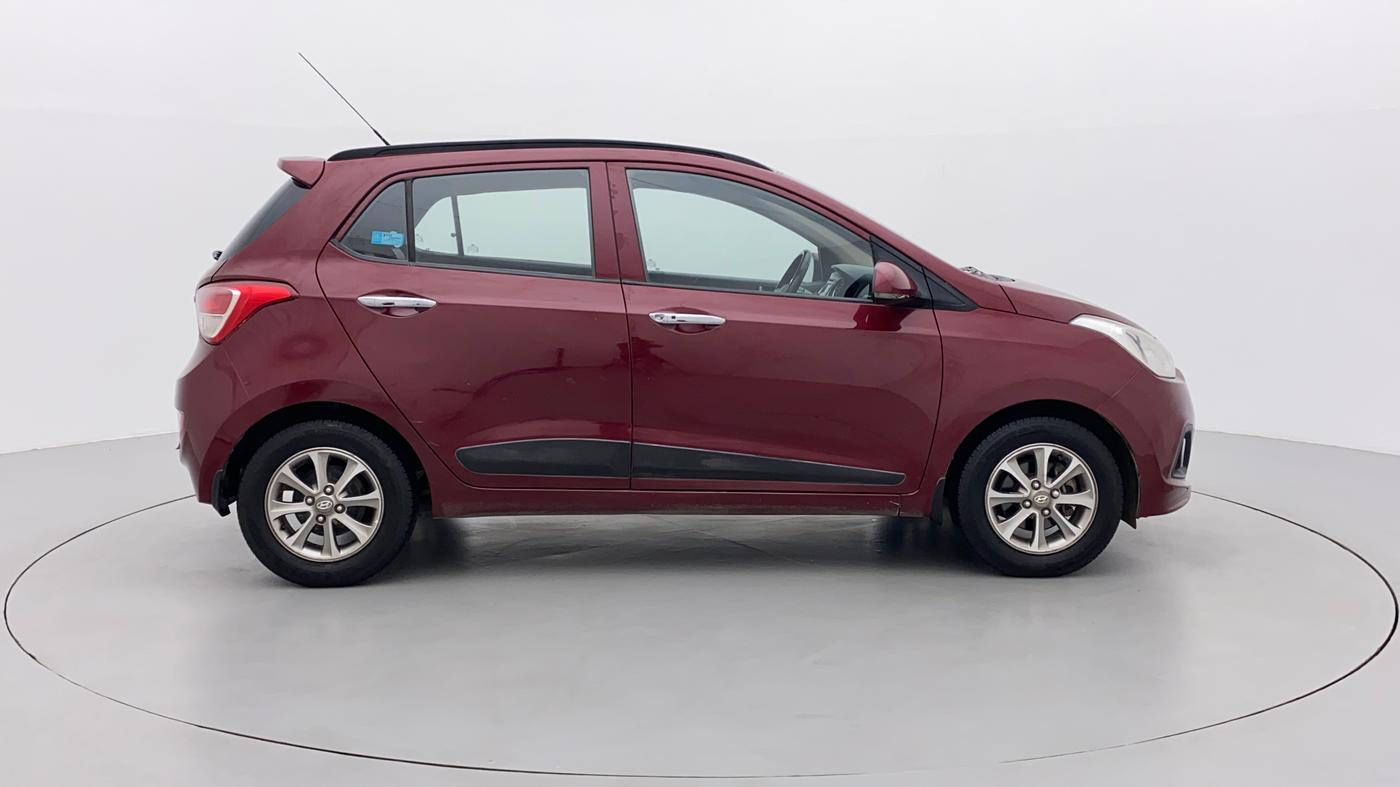 2016 Hyundai Grand i10 ASTA (O) 1.2 KAPPA VTVT, Petrol, Manual, 38,193 km, Right Side View