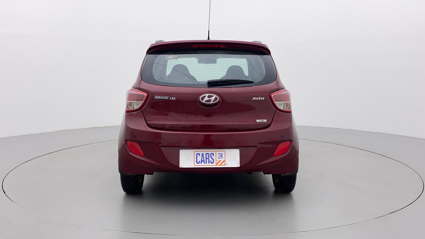 2016 Hyundai Grand i10 ASTA (O) 1.2 KAPPA VTVT, Petrol, Manual, 38,193 km, Back/Rear