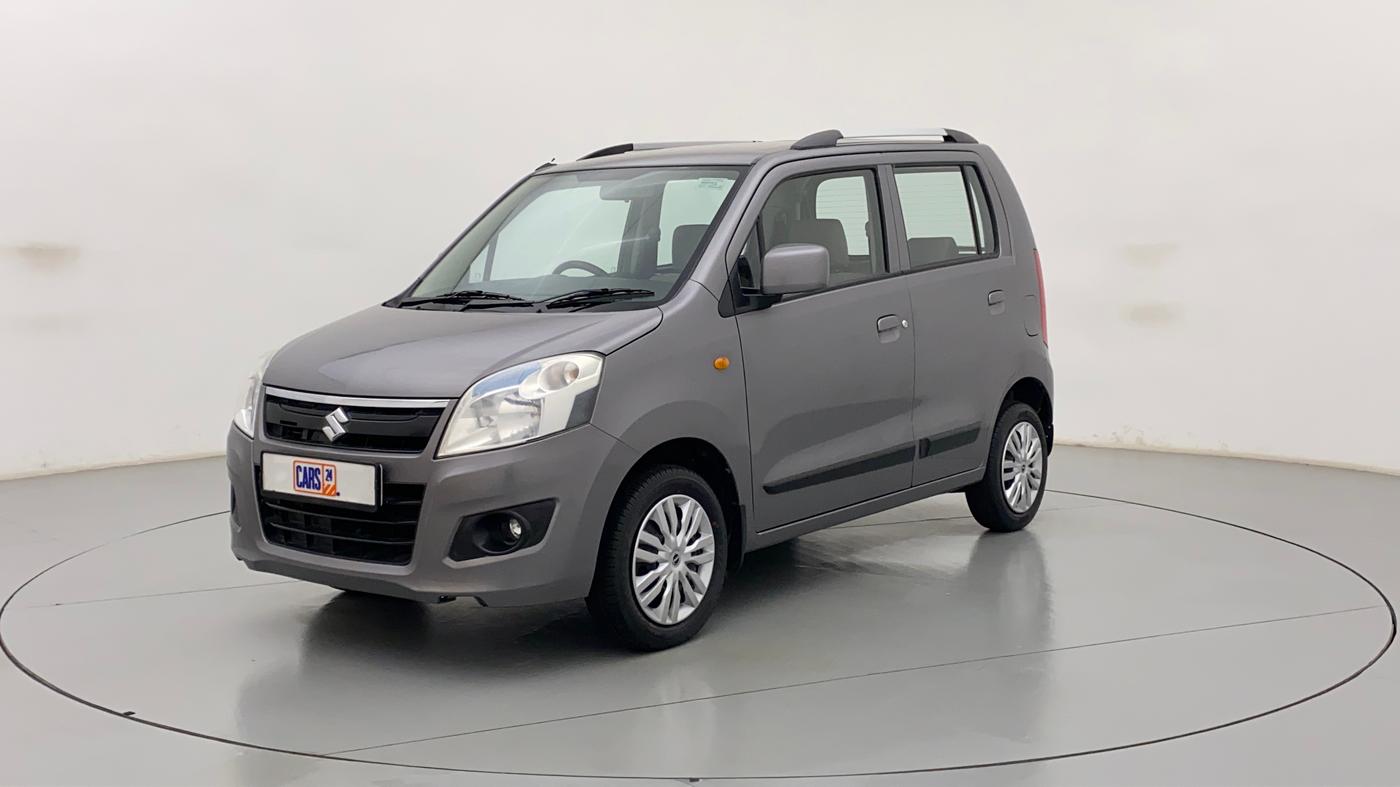 2014 Maruti Wagon R 1.0 VXI, Petrol, Manual, 25,501 km, Left Front Diagonal (45- Degree) View