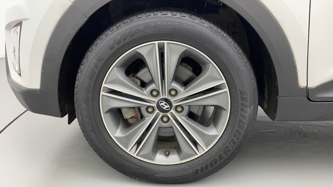 2016 Hyundai Creta SX PLUS AT 1.6 PETROL, Petrol, Automatic, 66,911 km, Left Front Wheel