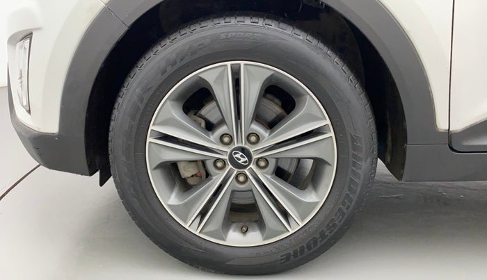 2016 Hyundai Creta SX PLUS AT 1.6 PETROL, Petrol, Automatic, 66,911 km, Left Front Wheel