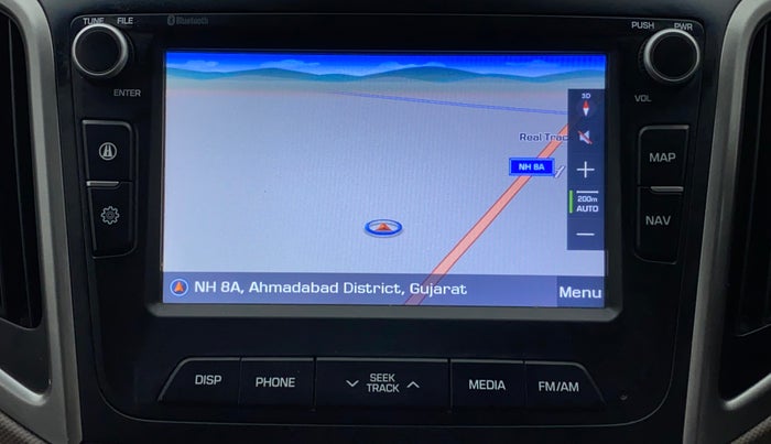 2016 Hyundai Creta SX PLUS AT 1.6 PETROL, Petrol, Automatic, 66,911 km, Navigation System