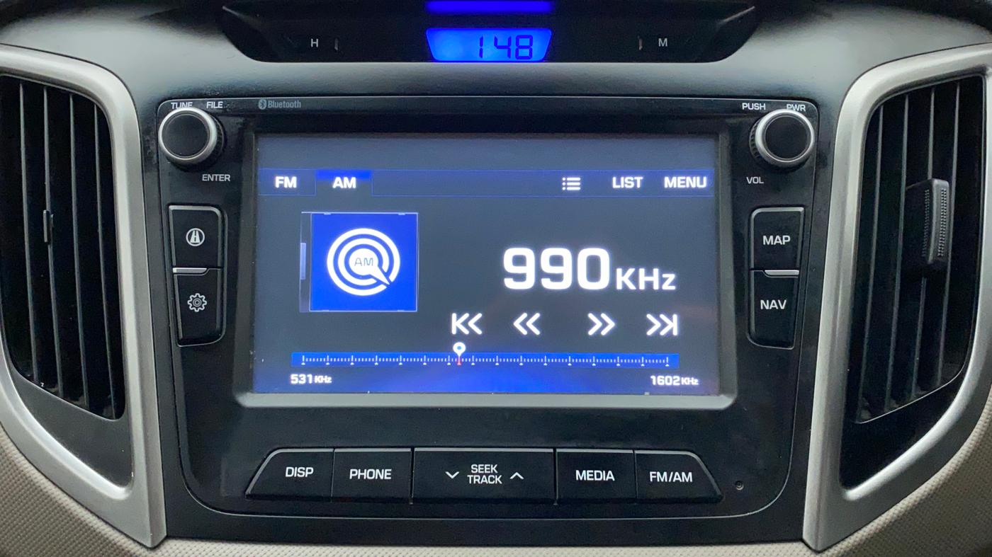 2016 Hyundai Creta SX PLUS AT 1.6 PETROL, Petrol, Automatic, 66,911 km, Infotainment System