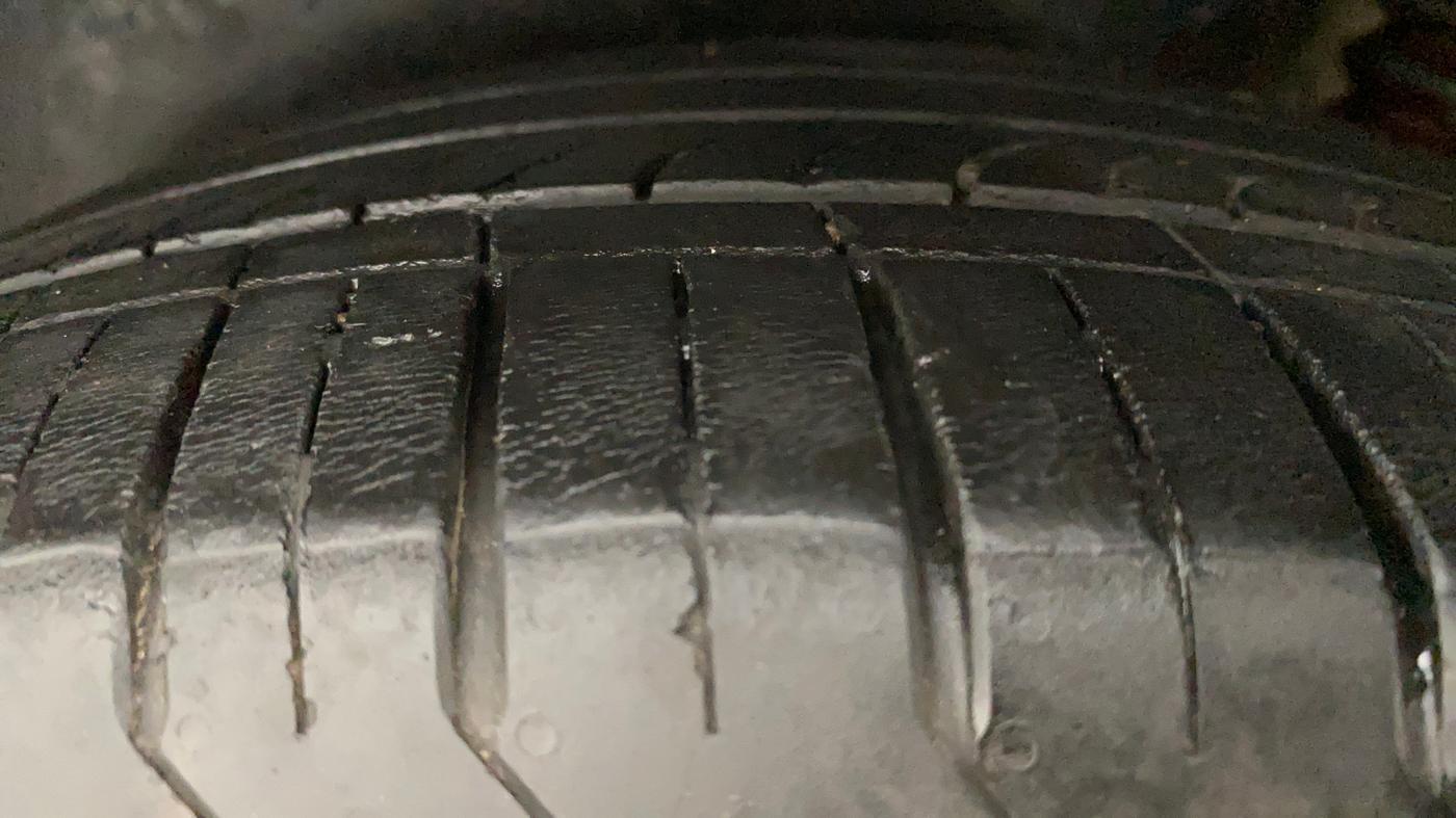 2021 Hyundai Creta SX (O) IVT 1.5 PETROL, Petrol, Automatic, 56,040 km, Left Rear Tyre Tread