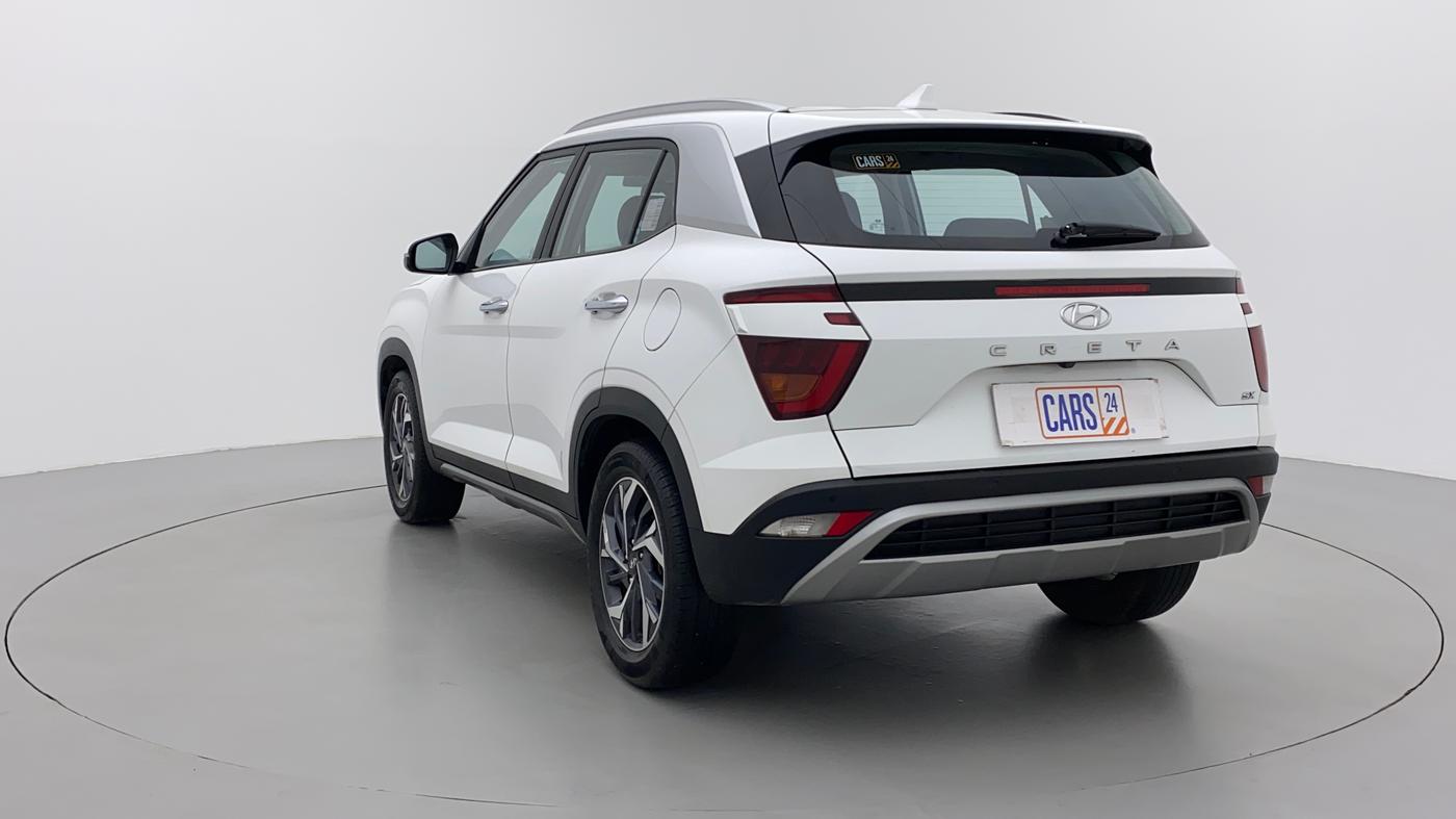 2021 Hyundai Creta SX (O) IVT 1.5 PETROL, Petrol, Automatic, 56,040 km, Left Back Diagonal