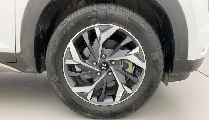 2021 Hyundai Creta SX (O) IVT 1.5 PETROL, Petrol, Automatic, 56,040 km, Right Front Wheel