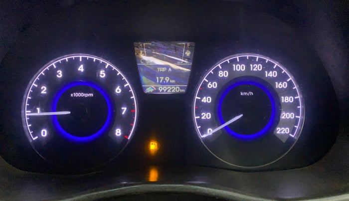 2014 Hyundai Verna FLUIDIC 1.6 VTVT SX OPT, Petrol, Manual, 99,204 km, Odometer Image