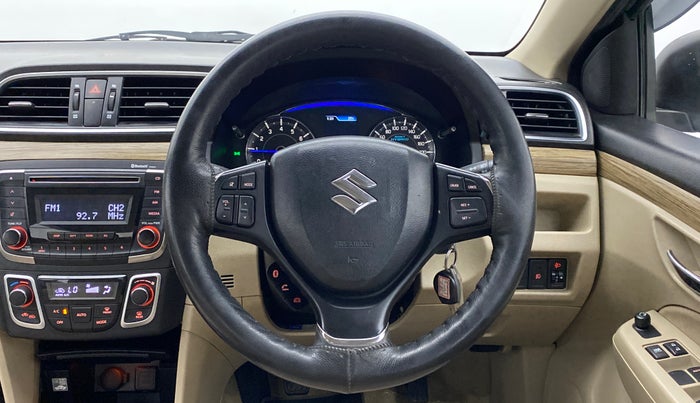 2019 Maruti Ciaz DELTA 1.5 SHVS VVT MT, Petrol, Manual, 36,870 km, Steering Wheel Close Up