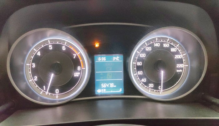 2021 Maruti Dzire ZXI, Petrol, Manual, 56,220 km, Odometer Image