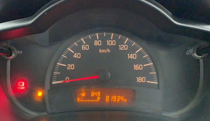 2015 Maruti Celerio VXI d, Petrol, Manual, 81,840 km, Odometer View