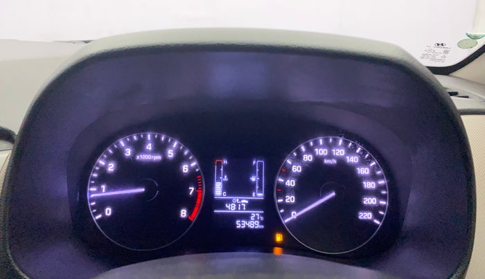 2017 Hyundai Creta SX PLUS 1.6 PETROL, Petrol, Manual, 53,470 km, Odometer Image