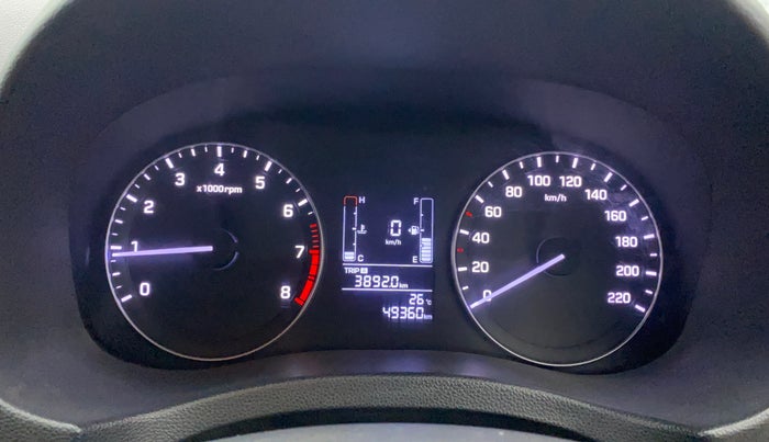 2017 Hyundai Creta E PLUS 1.6 PETROL, Petrol, Manual, 49,337 km, Odometer Image