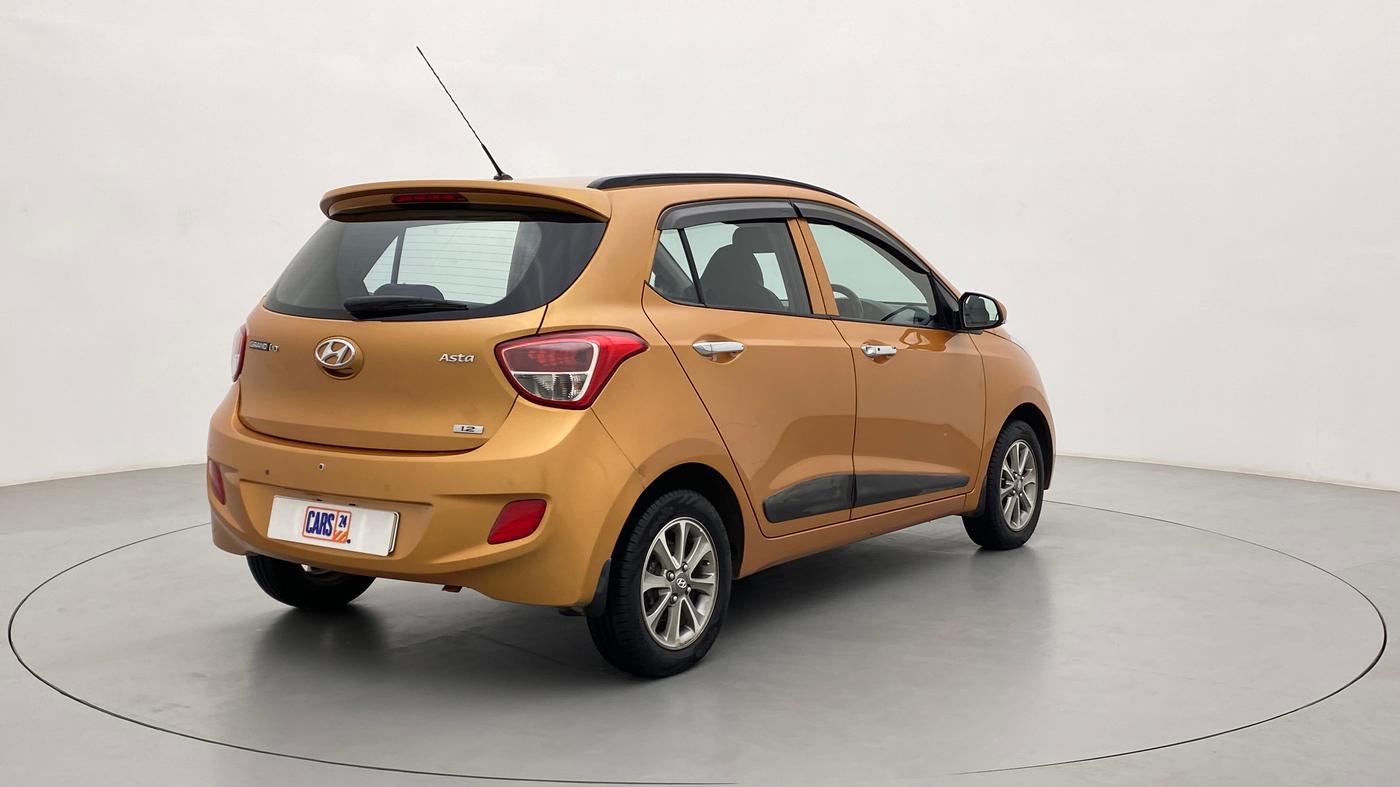 2016 Hyundai Grand i10 ASTA 1.2 VTVT, Petrol, Manual, 69,702 km, Right Back Diagonal