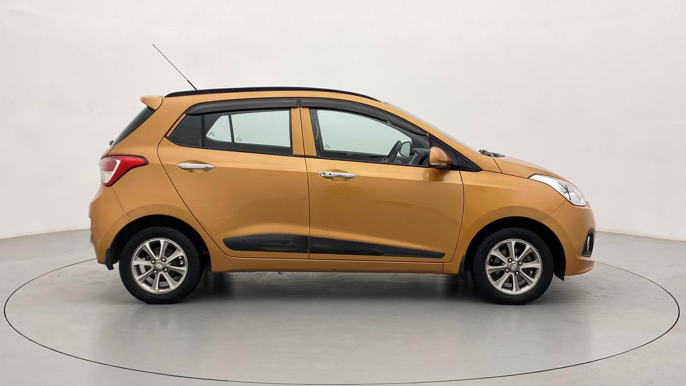 2016 Hyundai Grand i10 ASTA 1.2 VTVT, Petrol, Manual, 69,702 km, Right Side