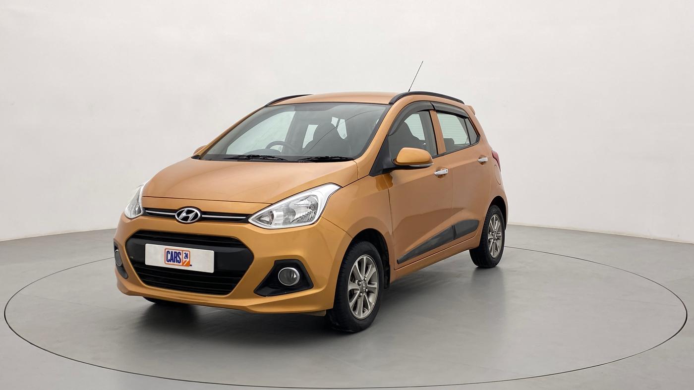 2016 Hyundai Grand i10 ASTA 1.2 VTVT, Petrol, Manual, 69,702 km, Left Front Diagonal