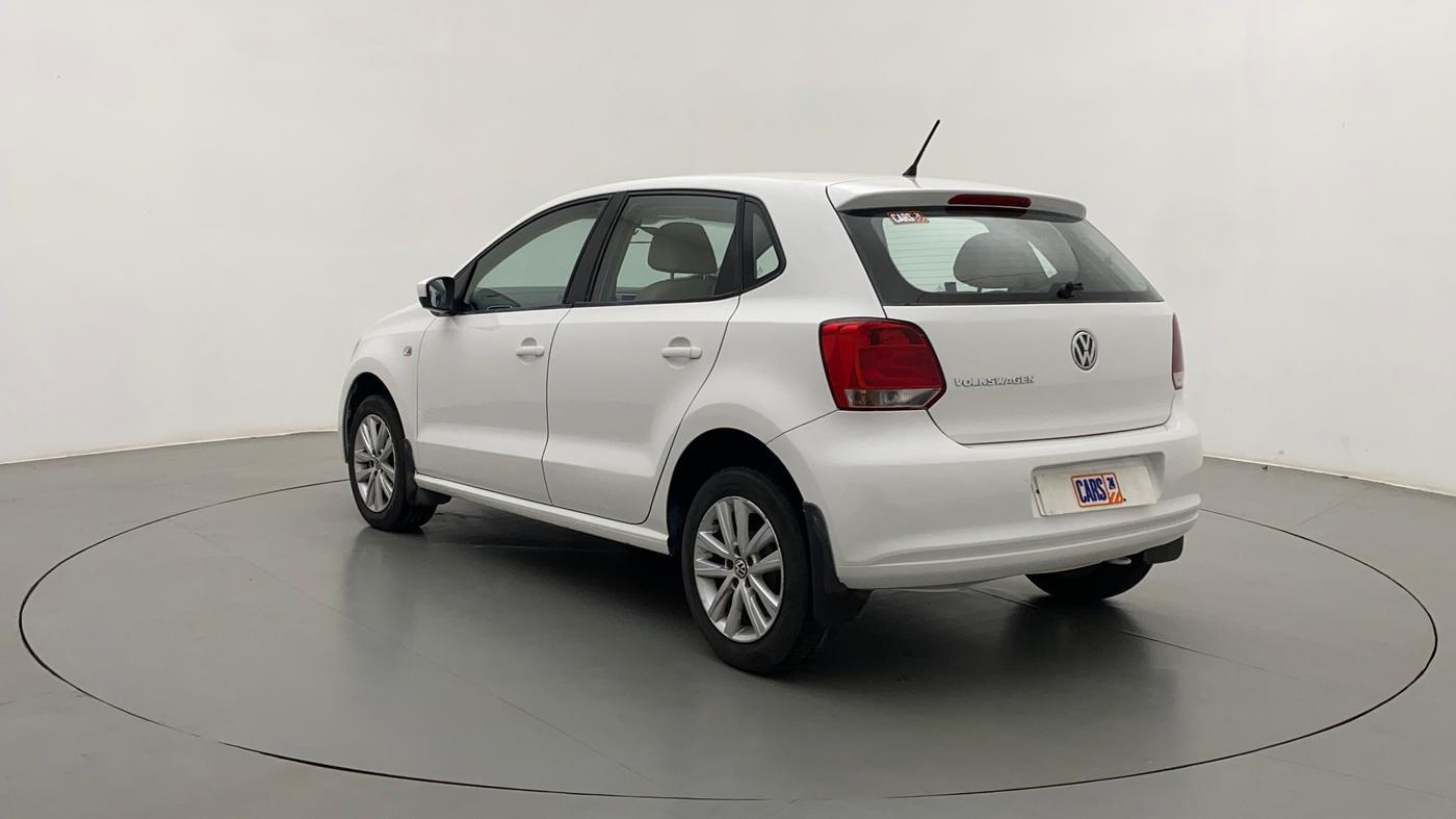 2013 Volkswagen Polo HIGHLINE1.2L, Petrol, Manual, 74,444 km, Left Back Diagonal