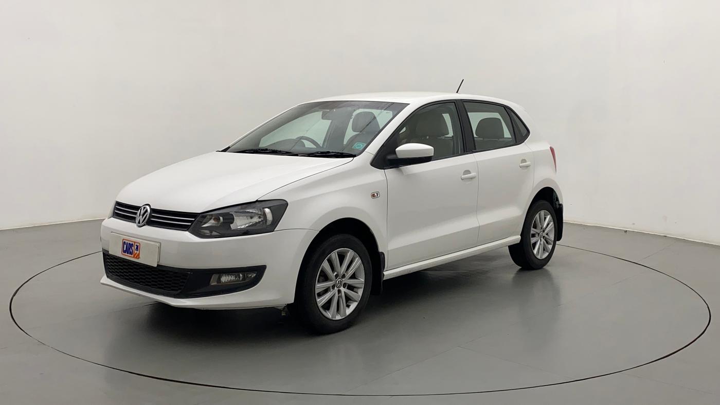 2013 Volkswagen Polo HIGHLINE1.2L, Petrol, Manual, 74,444 km, Left Front Diagonal