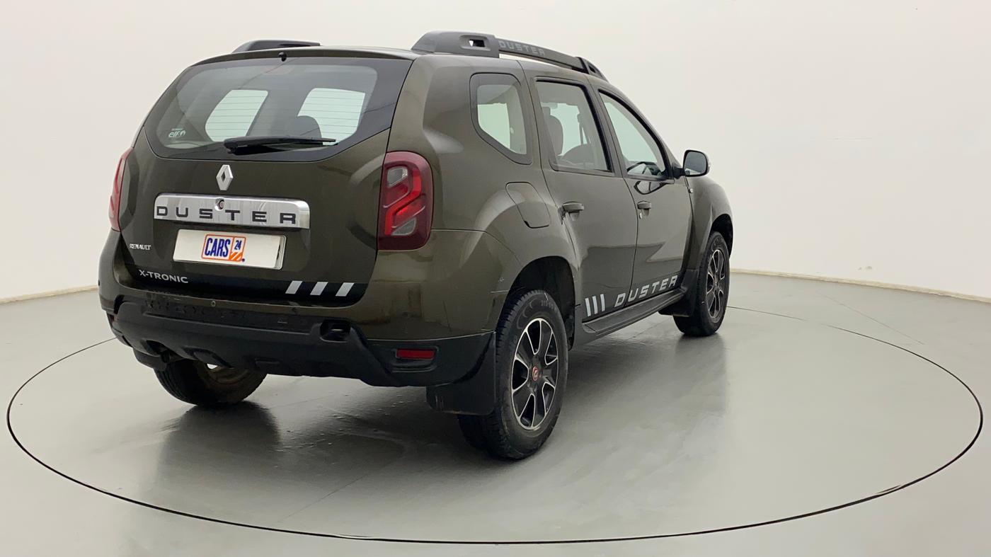 2017 Renault Duster RXS CVT, Petrol, Automatic, 28,069 km, Right Back Diagonal