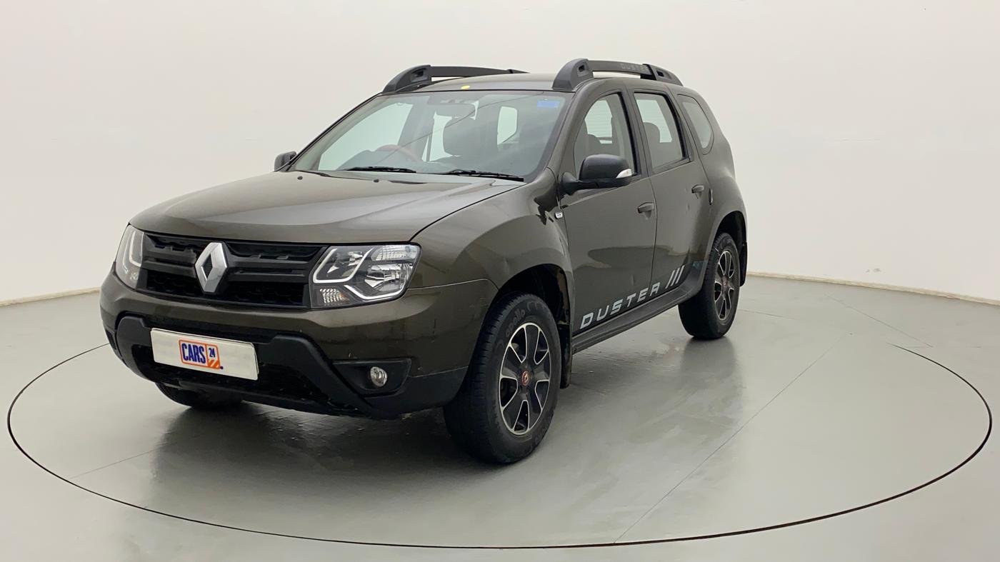 2017 Renault Duster RXS CVT, Petrol, Automatic, 28,069 km, Left Front Diagonal