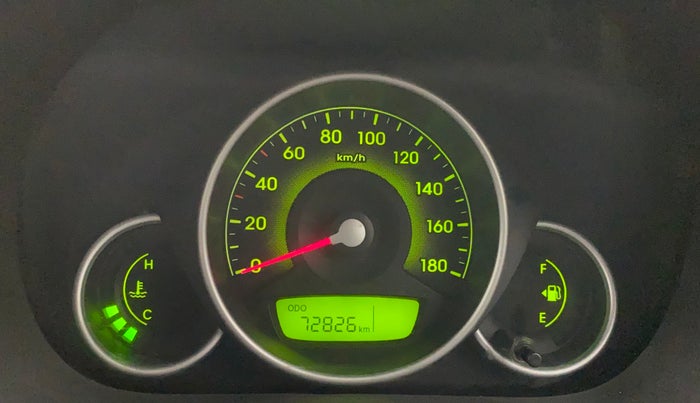 2012 Hyundai Eon MAGNA, Petrol, Manual, 72,826 km, Odometer Image