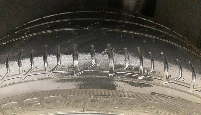 2018 Maruti Baleno ALPHA CVT PETROL 1.2, Petrol, Automatic, 1,20,705 km, Left Rear Tyre Tread