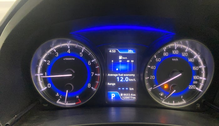 2018 Maruti Baleno ALPHA CVT PETROL 1.2, Petrol, Automatic, 1,20,705 km, Odometer Image