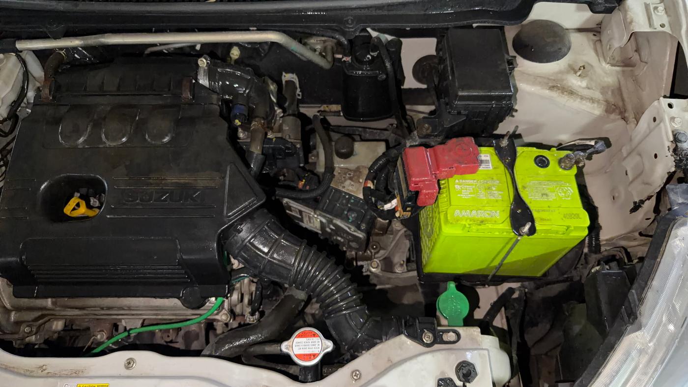 2018 Maruti Celerio ZXI AMT, Petrol, Automatic, 35,077 km, Engine View - Left