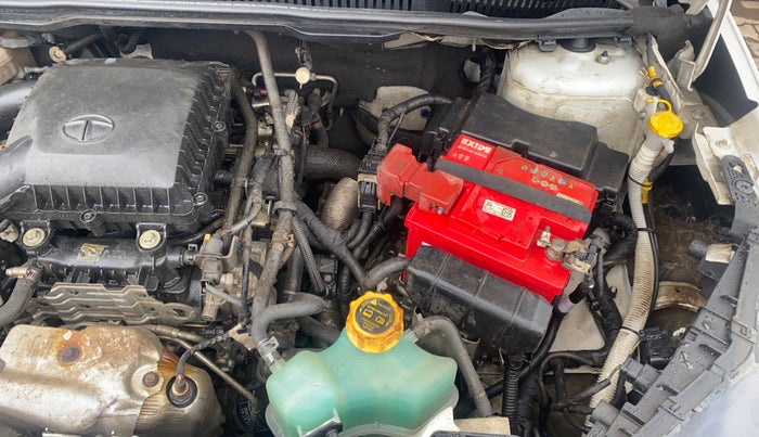 2023 Tata NEXON CREATIVE+ SUNROOF AMT 1.2 PETROL, Petrol, Automatic, 33,371 km, Engine View - Left