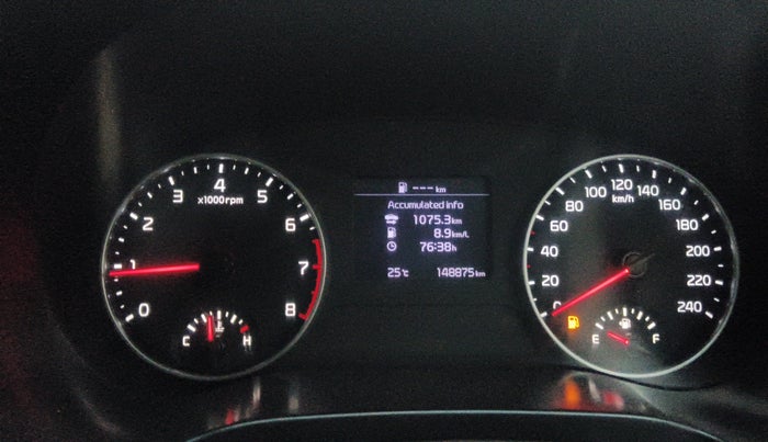 2019 KIA SELTOS HTK PLUS 1.5, Petrol, Manual, 1,48,858 km, Odometer Image