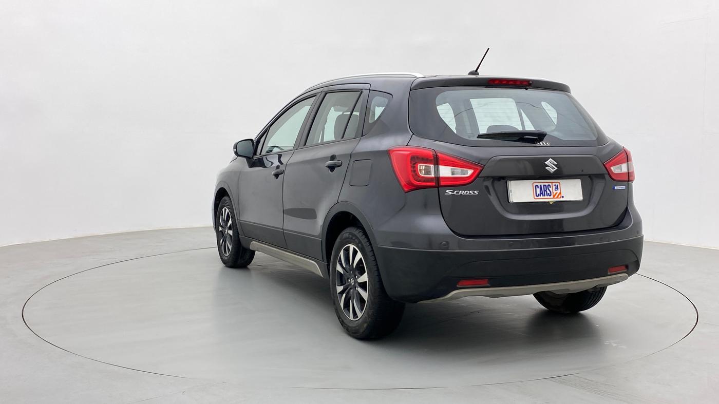 2020 Maruti S Cross ALPHA AT SMART HYBRID, Petrol, Automatic, 17,405 km, Left Back Diagonal