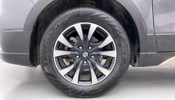 2020 Maruti S Cross ALPHA AT SMART HYBRID, Petrol, Automatic, 17,405 km, Left Front Wheel