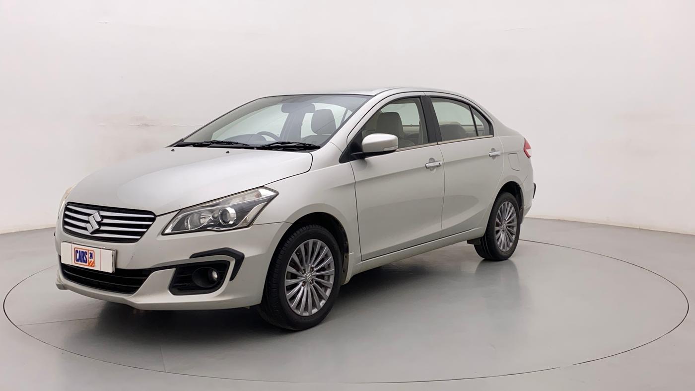 2018 Maruti Ciaz ALPHA 1.4 PETROL, Petrol, Manual, 49,559 km, Left Front Diagonal