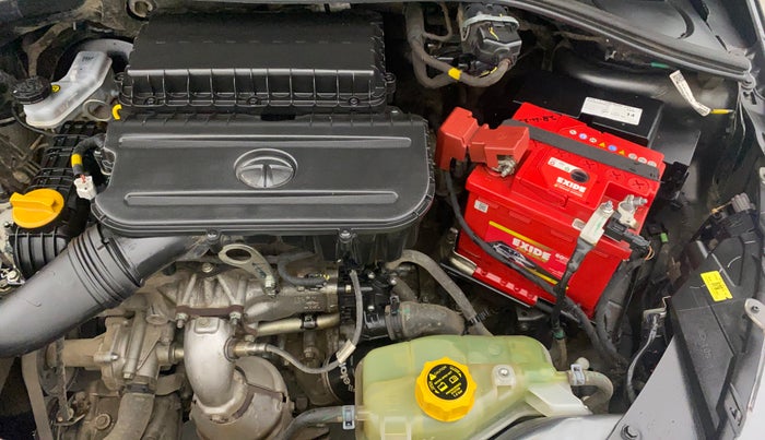 2022 Tata TIGOR XZA PLUS PETROL, Petrol, Automatic, 61,111 km, Engine View - Left