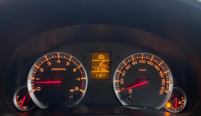 2015 Maruti Swift ZXI, Petrol, Manual, 1,19,106 km, Odometer Image