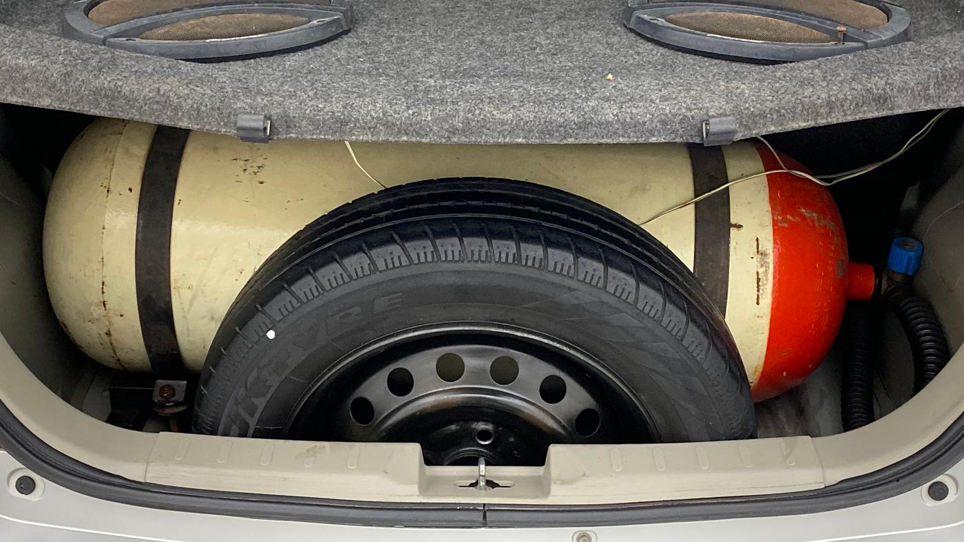 2017 Maruti Celerio VXI, CNG, Manual, 84,901 km, Boot Inside
