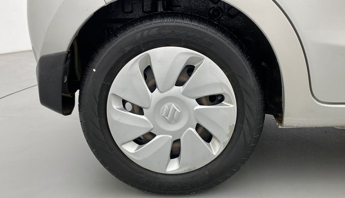 2017 Maruti Celerio VXI, CNG, Manual, 84,901 km, Right Rear Wheel