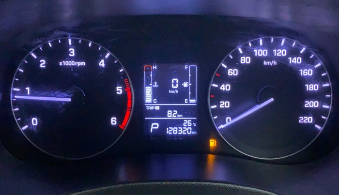 2015 Hyundai Creta 1.6 CRDI SX PLUS AUTO, Diesel, Automatic, 1,28,469 km, Odometer View