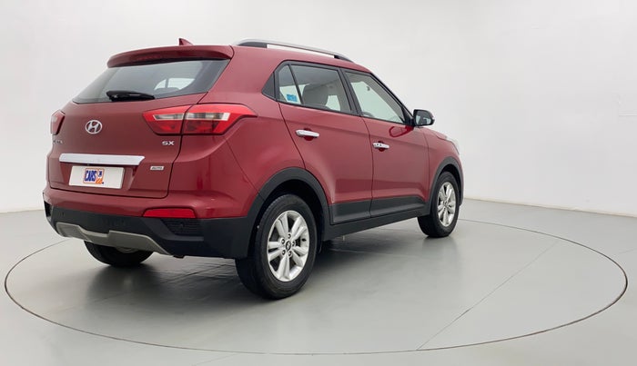 2015 Hyundai Creta 1.6 CRDI SX PLUS AUTO, Diesel, Automatic, 1,28,469 km, Right Back Diagonal (45- Degree) View