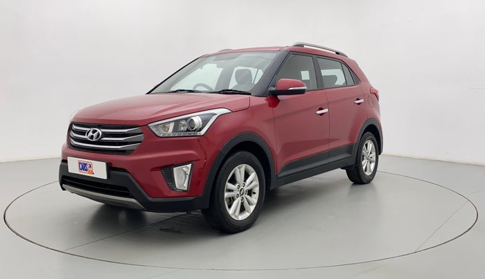 2015 Hyundai Creta 1.6 CRDI SX PLUS AUTO, Diesel, Automatic, 1,28,469 km, Left Front Diagonal (45- Degree) View